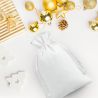 Velvet pouches 13 x 18 cm - white Medium bags 13x18 cm