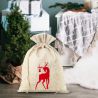 Burlap bag 30 cm x 40 cm - Christmas Jute Bags