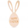 13 x 18 cm jute bag - Easter + wooden Easter egg with ears All products
