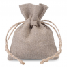 Natural pure linen pouches 8 x 10 cm Small bags 8x10 cm