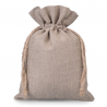 Natural pure linen pouches 18 x 24 cm Medium bags 18x24 cm