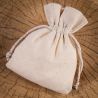 Cotton pouches 13 x 18 cm - natural Clothing and underwear