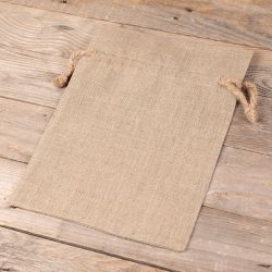 Natural pure linen pouches 18 x 24 cm Zero waste