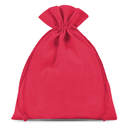 Cotton bags 30 x 40 cm - red Valentine's Day