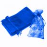 Organza bags 16 x 37 cm - blue Organza bags