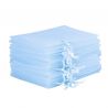 Organza bags 6 x 8 cm - light blue Lavender and scented dried filling
