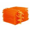 Organza bags 6 x 8 cm - orange Halloween