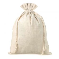 Pouches like linen 18 x 24 cm - natural Valentine's Day