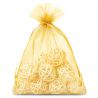 Organza bags 18 x 24 cm - gold Gold bags
