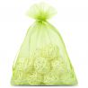 Organza bags 18 x 24 cm - green Green bags