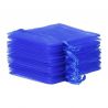 Organza bags 22 x 30 cm - blue Large bags 22x30 cm