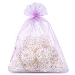 Organza bags 26 x 35 cm - light purple Light purple bags