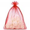 Organza bags 40 x 55 cm - red Large bags 40x55 cm