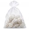 Organza bags 15 x 20 cm - white Medium bags 15x20 cm