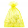 Organza bags 13 x 18 cm - yellow Yellow bags