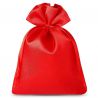 Satin bags 8 x 10 cm - red Wedding bags