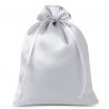Satin bags 26 x 35 cm - silver Satin bags