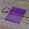 Organza bags 7 x 9 cm (SDB) - dark purple Lavender pouches