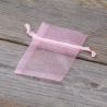 Organza bags 6 x 8 cm - light pink Lavender and scented dried filling