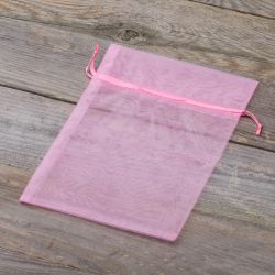 Organza bags 26 x 35 cm - pink Organza bags