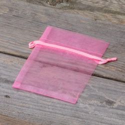 Organza bags 8 x 10 cm - pink Small bags 8x10 cm