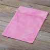 Velvet bags 22 x 30 cm - light pink Pink bags