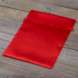 Satin bags 26 x 35 cm - red Valentine's Day