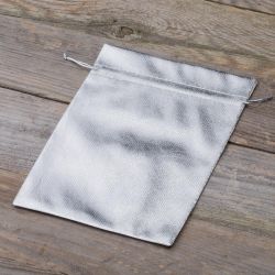 Metallic bags 15 x 20 cm - silver Medium bags