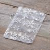 Organza bags 9 x 12 cm - Christmas / 2 Holidays and special occasions